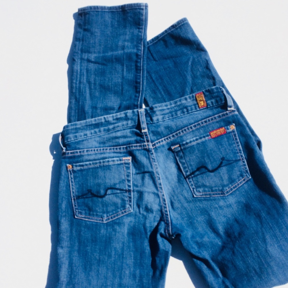 7 for all mankind kimmie jeans - Picture 7 of 8